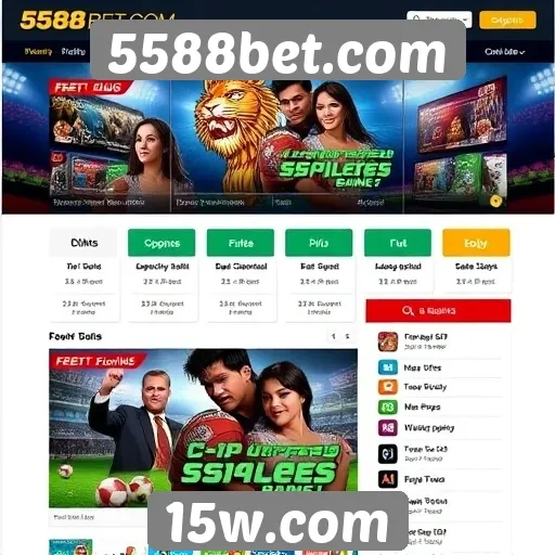 Opções de apostas disponíveis em 5588bet